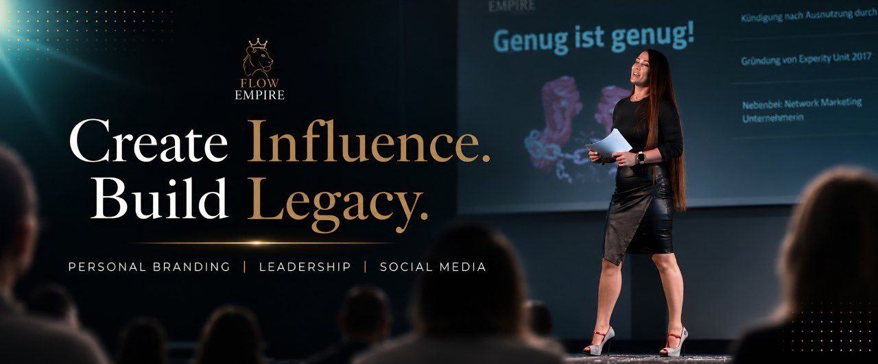 FlowEmpire Titelbild: Create Influence. Build Legacy.